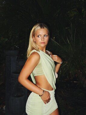 Green Going Out Dress